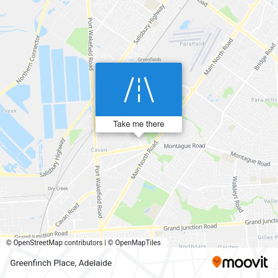 Greenfinch Place map