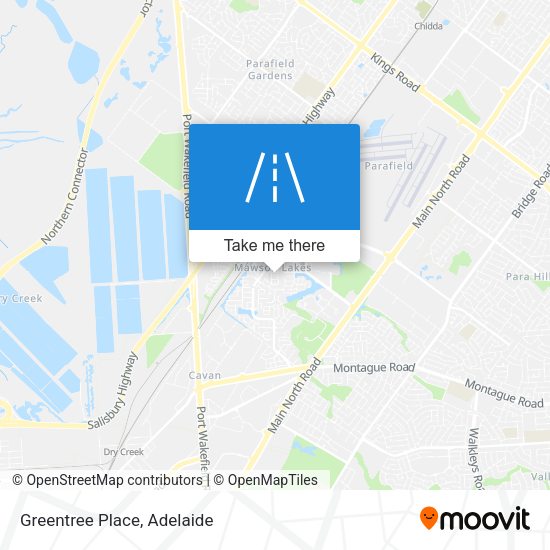 Greentree Place map