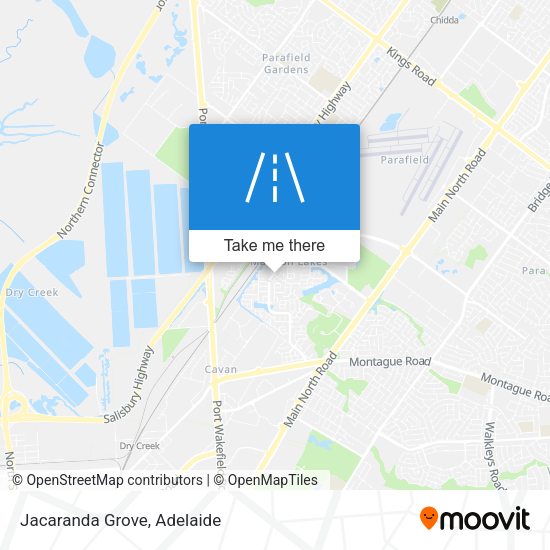 Jacaranda Grove map