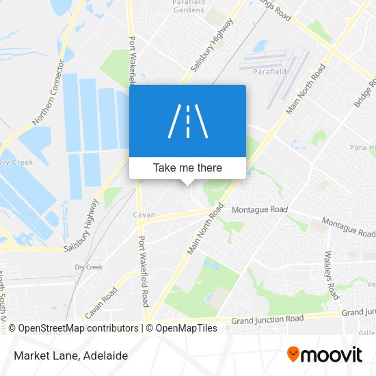 Market Lane map