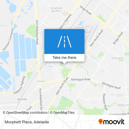 Morphett Place map