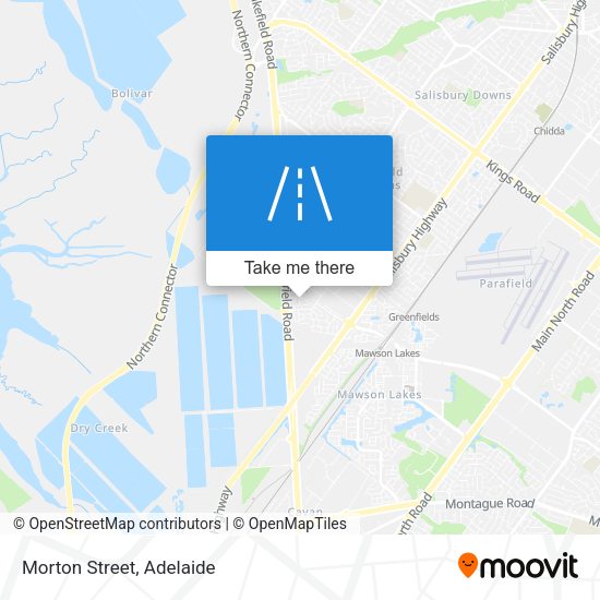 Morton Street map