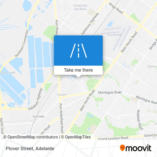Plover Street map