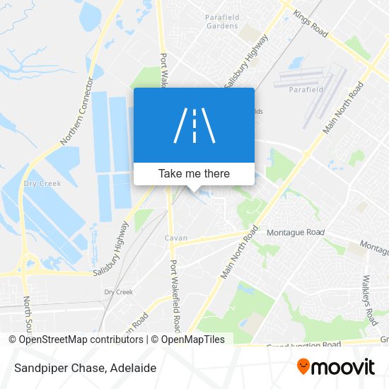 Sandpiper Chase map