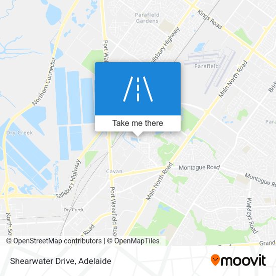Shearwater Drive map