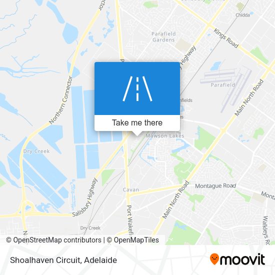 Shoalhaven Circuit map