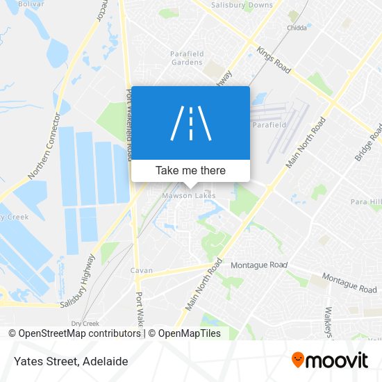 Yates Street map