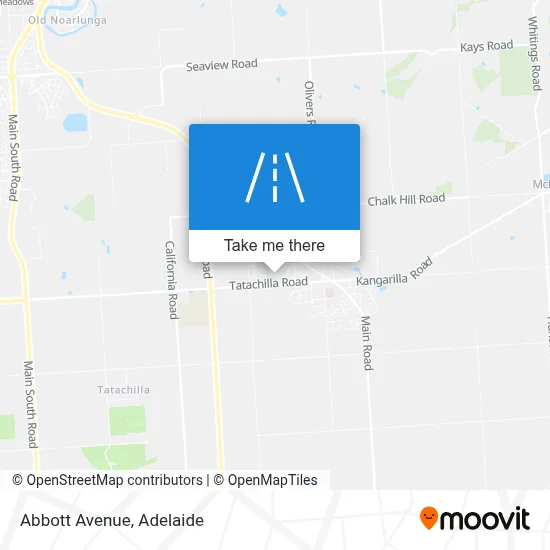 Abbott Avenue map