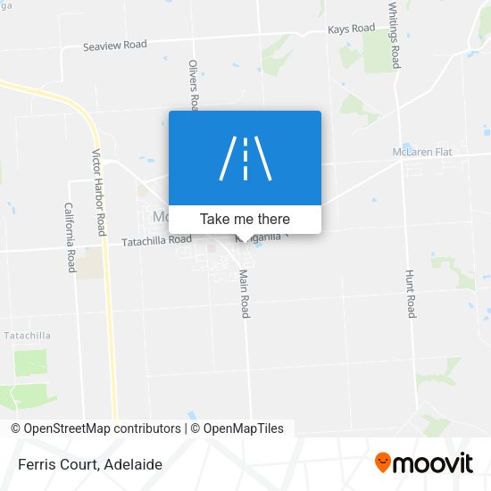 Ferris Court map