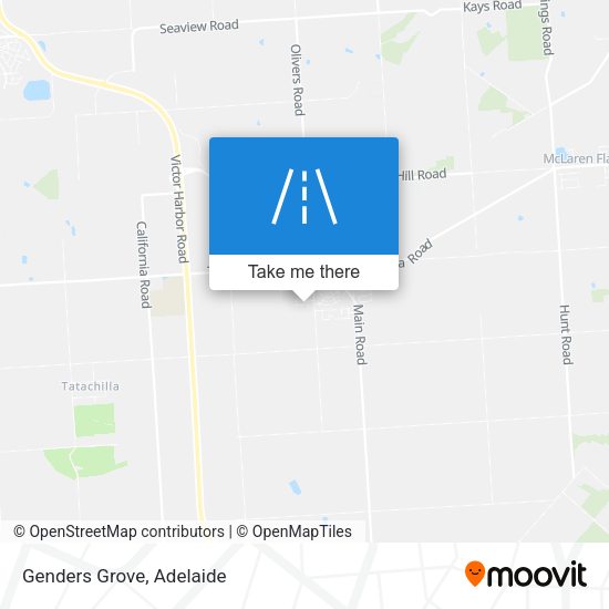 Genders Grove map