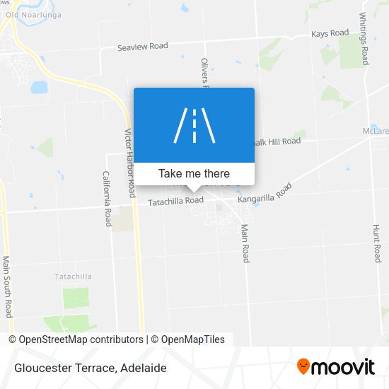 Gloucester Terrace map