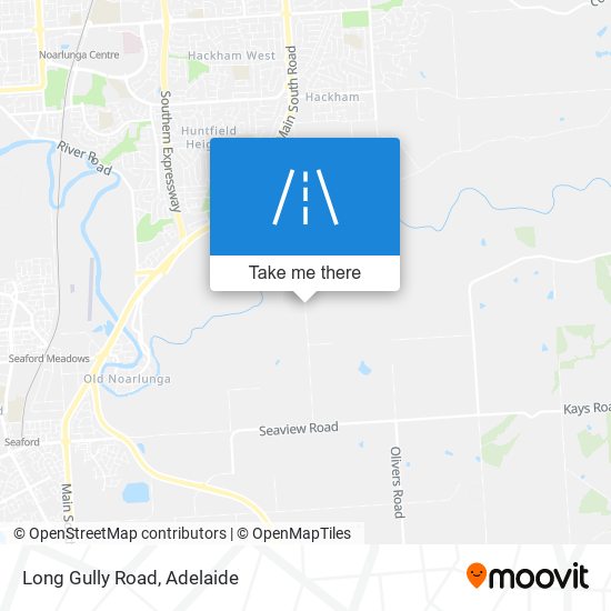 Long Gully Road map