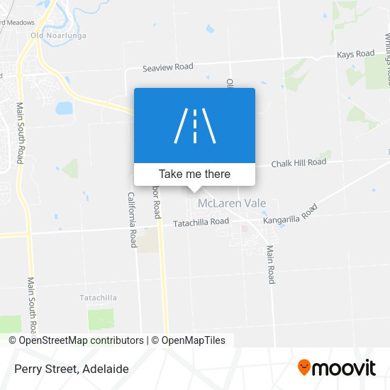 Perry Street map