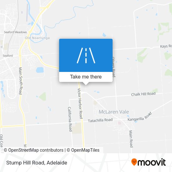 Stump Hill Road map