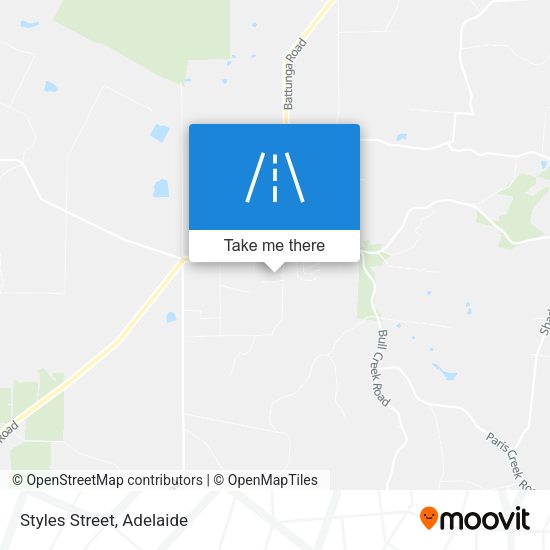 Styles Street map