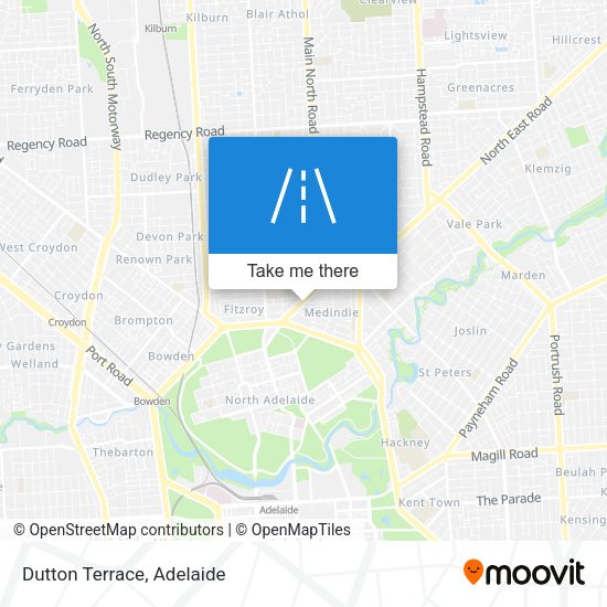 Dutton Terrace map