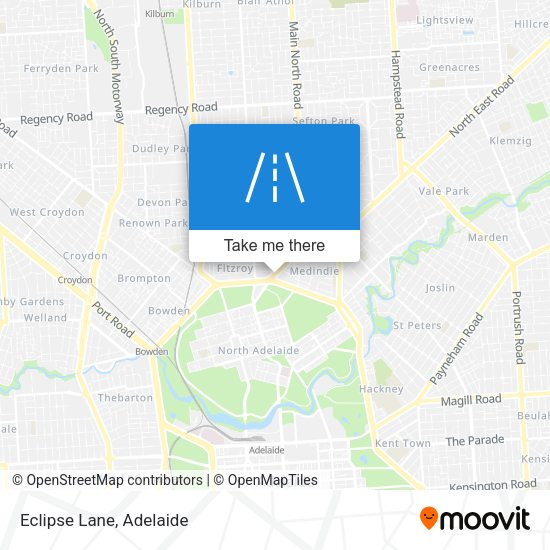 Eclipse Lane map