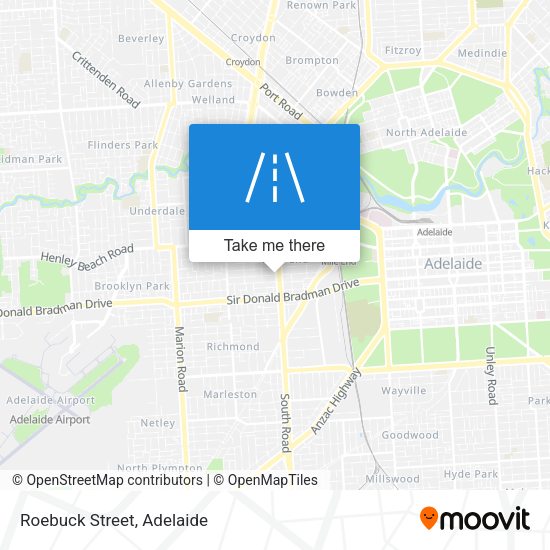 Roebuck Street map
