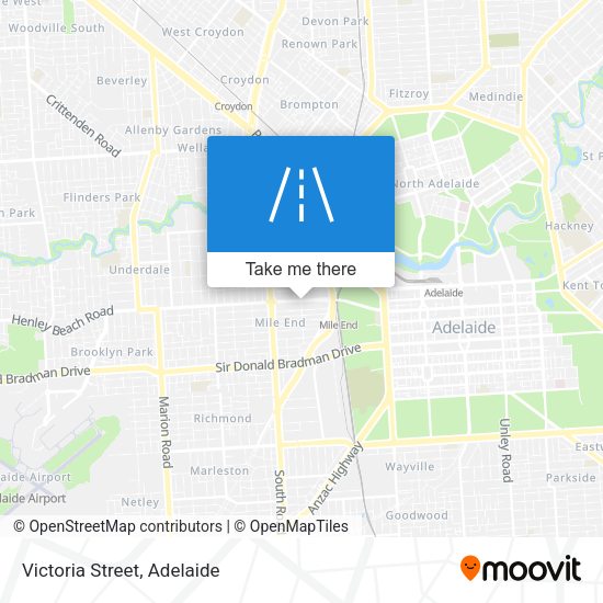 Victoria Street map