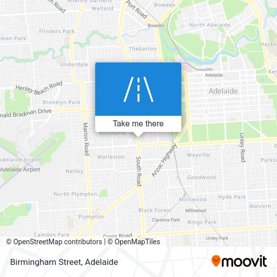 Birmingham Street map