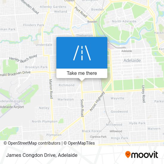 James Congdon Drive map