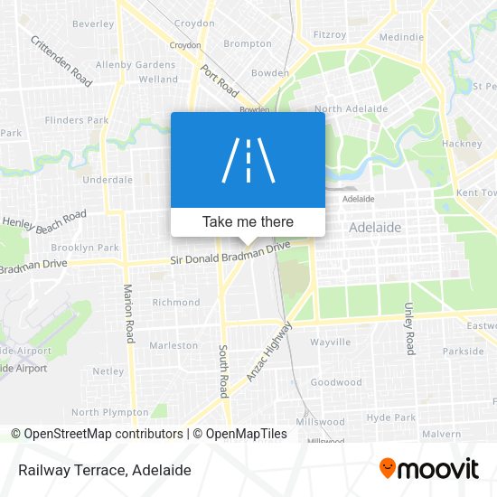 Railway Terrace map