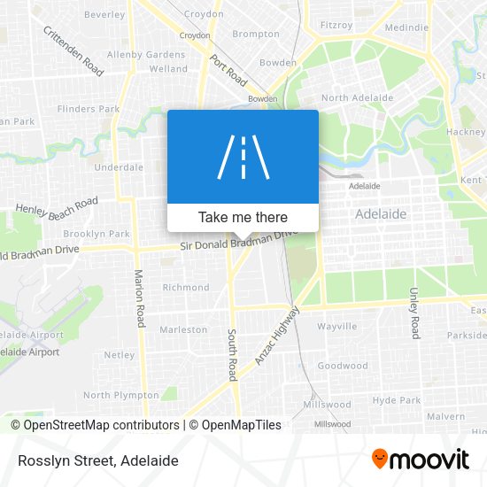 Rosslyn Street map