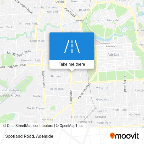 Scotland Road map