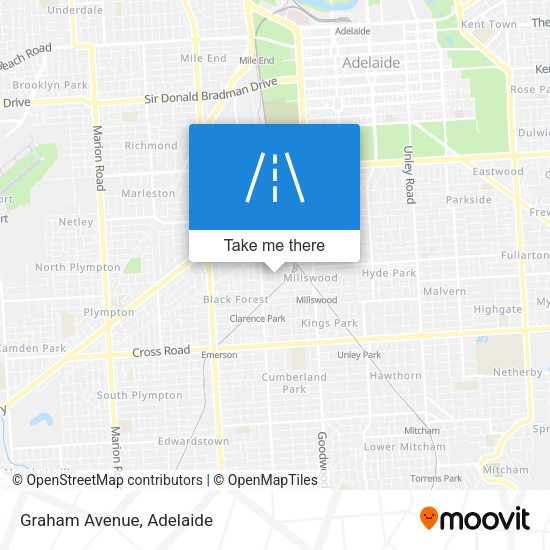 Graham Avenue map