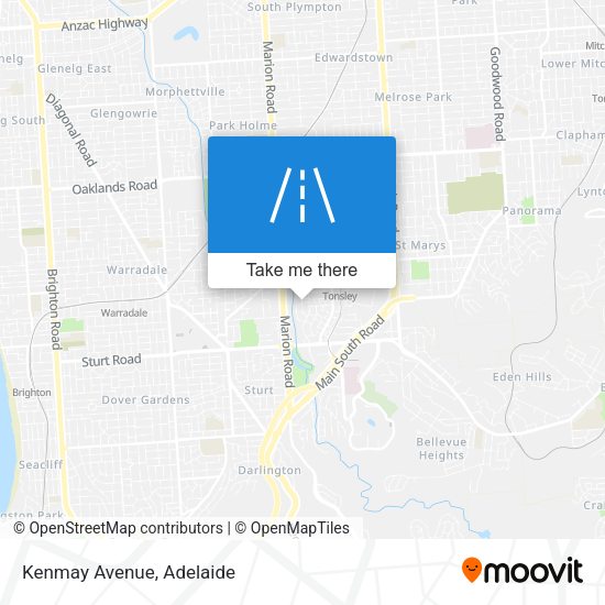 Kenmay Avenue map