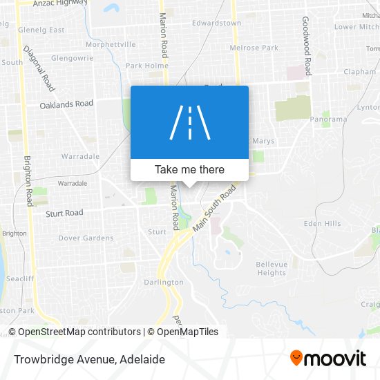 Mapa Trowbridge Avenue