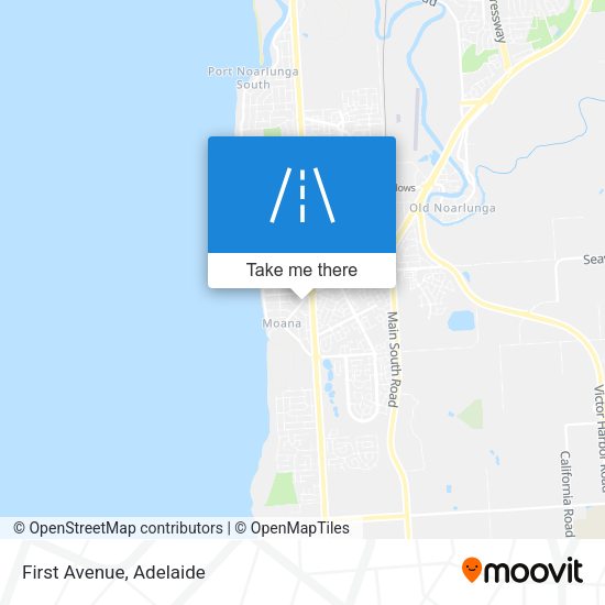 First Avenue map