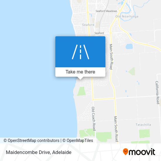 Maidencombe Drive map
