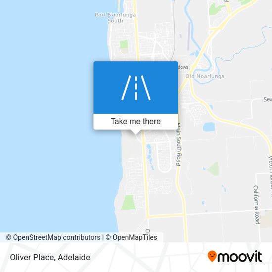 Oliver Place map