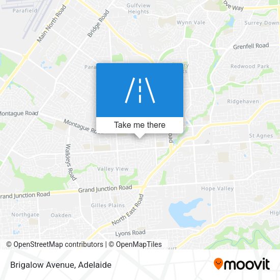Brigalow Avenue map