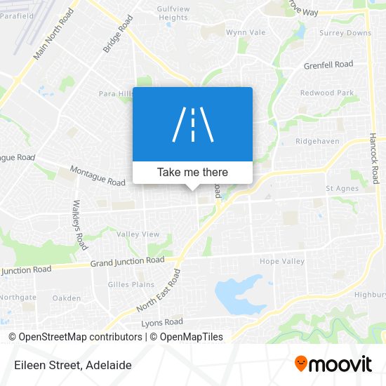 Eileen Street map