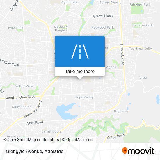 Glengyle Avenue map