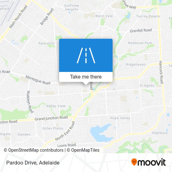 Pardoo Drive map