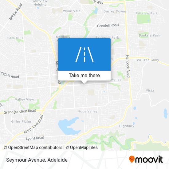 Seymour Avenue map