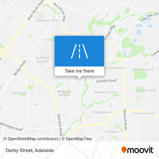 Derby Street map