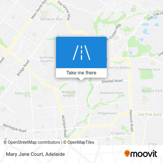 Mary Jane Court map
