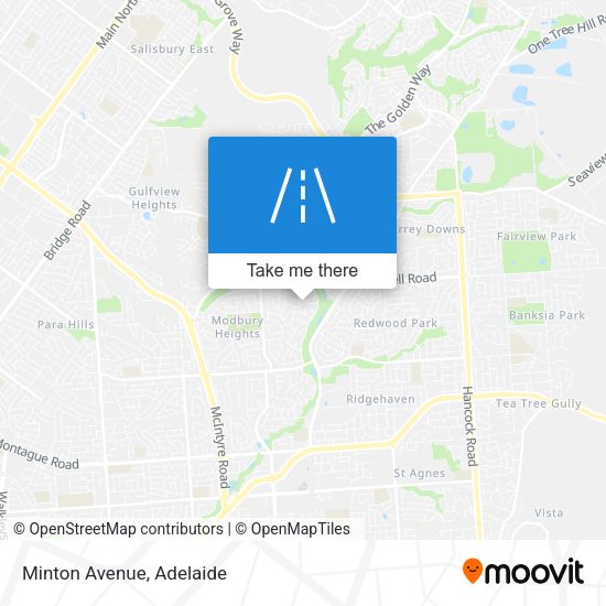 Minton Avenue map