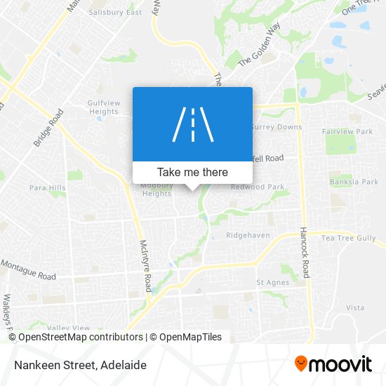 Nankeen Street map