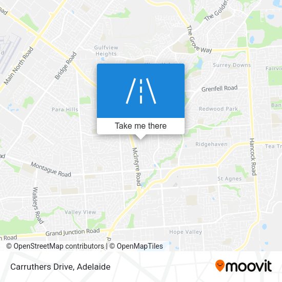Carruthers Drive map