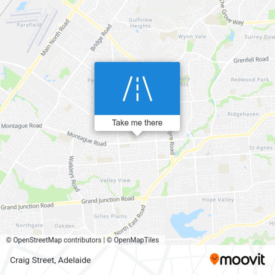 Craig Street map
