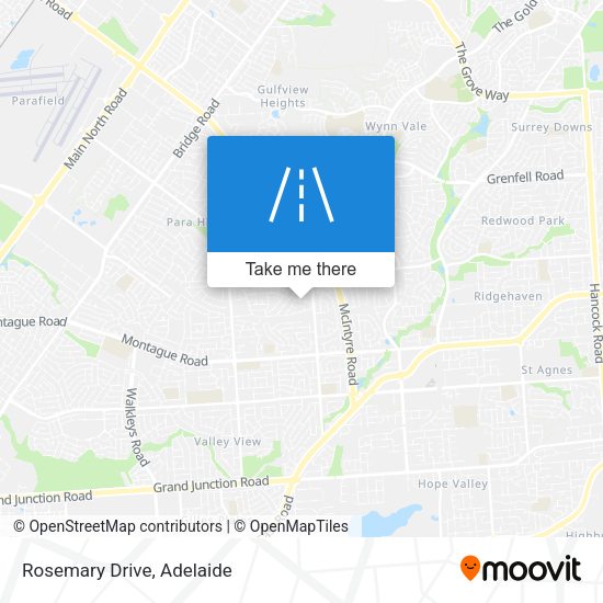 Rosemary Drive map