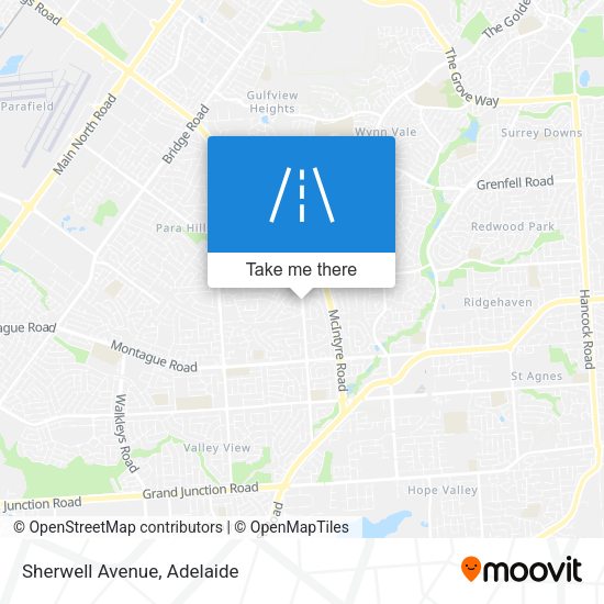 Sherwell Avenue map