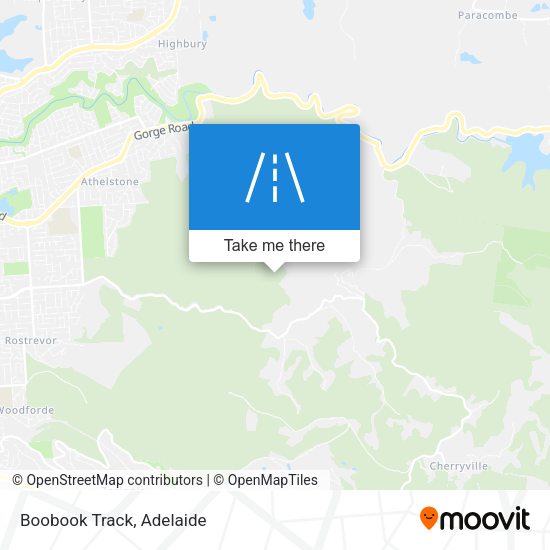 Boobook Track map