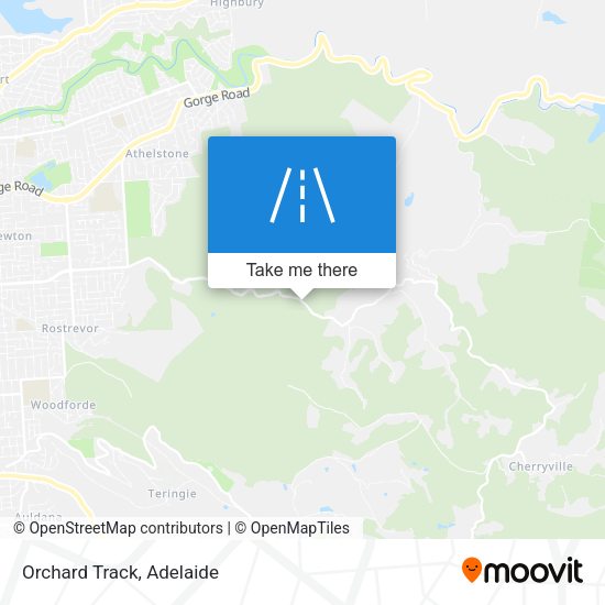 Orchard Track map
