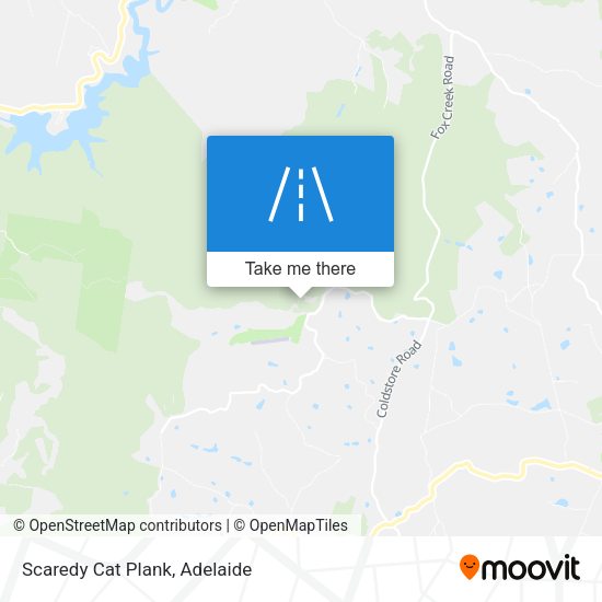 Scaredy Cat Plank map